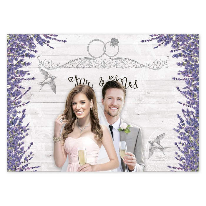 Плакат для фотозоны "Прованс"