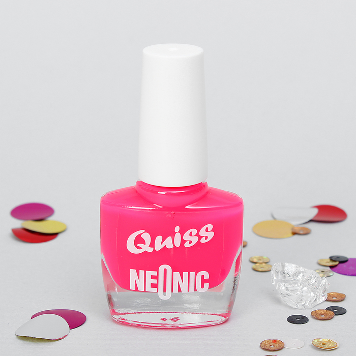 Лак для ногтей Quiss Neonic, тон 01, 10 мл