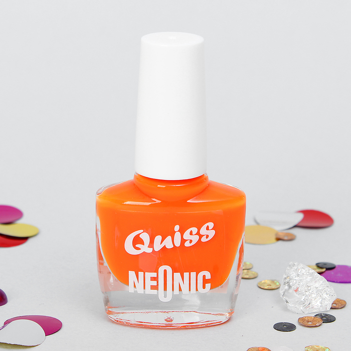 Лак для ногтей Quiss Neonic, тон 02, 10 мл