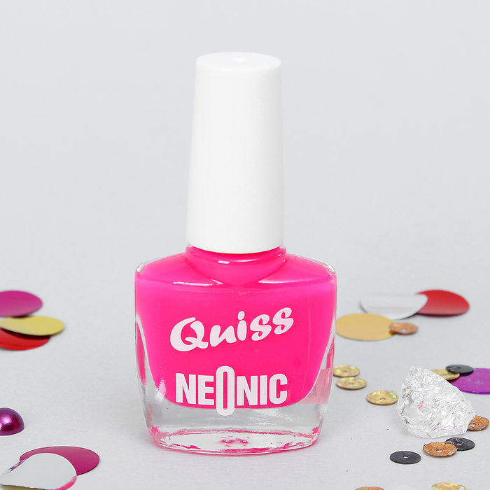 Лак для ногтей Quiss Neonic, тон 03, 10 мл