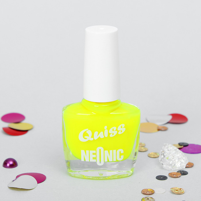 Лак для ногтей Quiss Neonic, тон 04, 10 мл