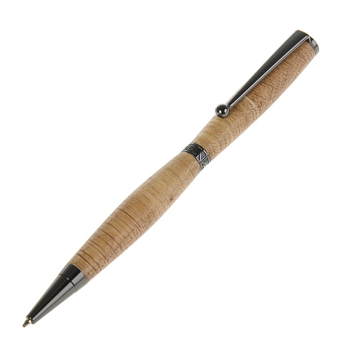 Ручка шариковая Slim Дуб, чёрные чернила, подарочная упаковка