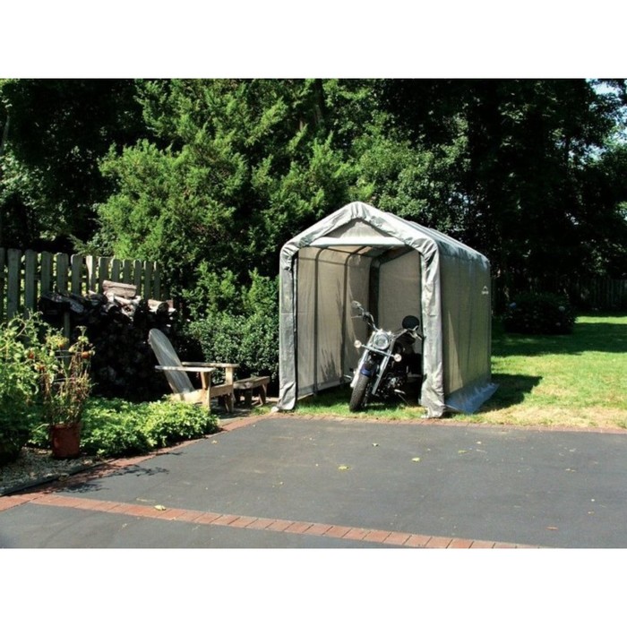 Сарай Shelterlogic, 180 х 300 х 200 м, скатная крыша, в коробке