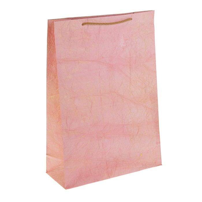 Пакет из дизайнерской бумаги, с напылением, МИКС, 44 х 32 х 12 см