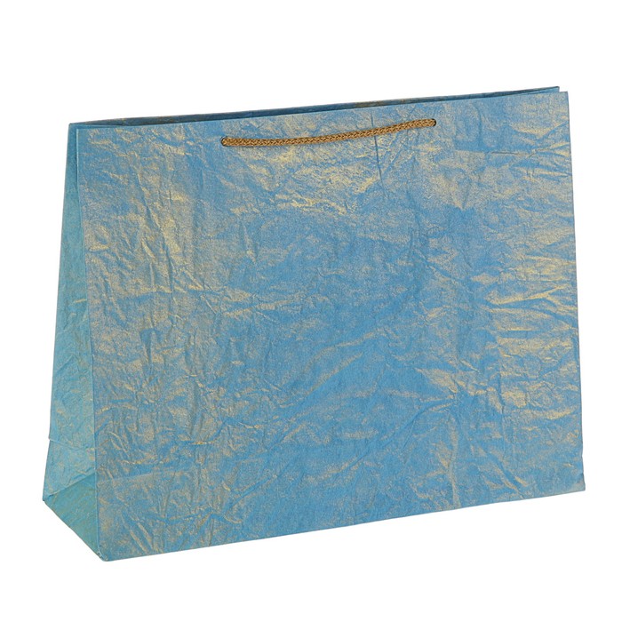 Пакет из дизайнерской бумаги, с напылением, МИКС, 26 х 34 х 10 см