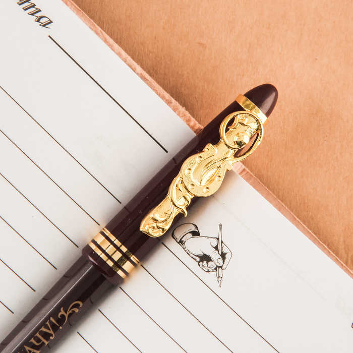 Набор: обложка для автодокументов и ручка "Лучшей автоледи"