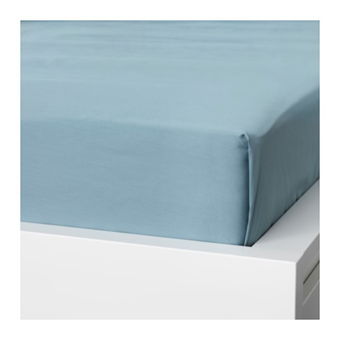 Простыня НАТТЭСМИН, размер 150х260 см, цвет синий