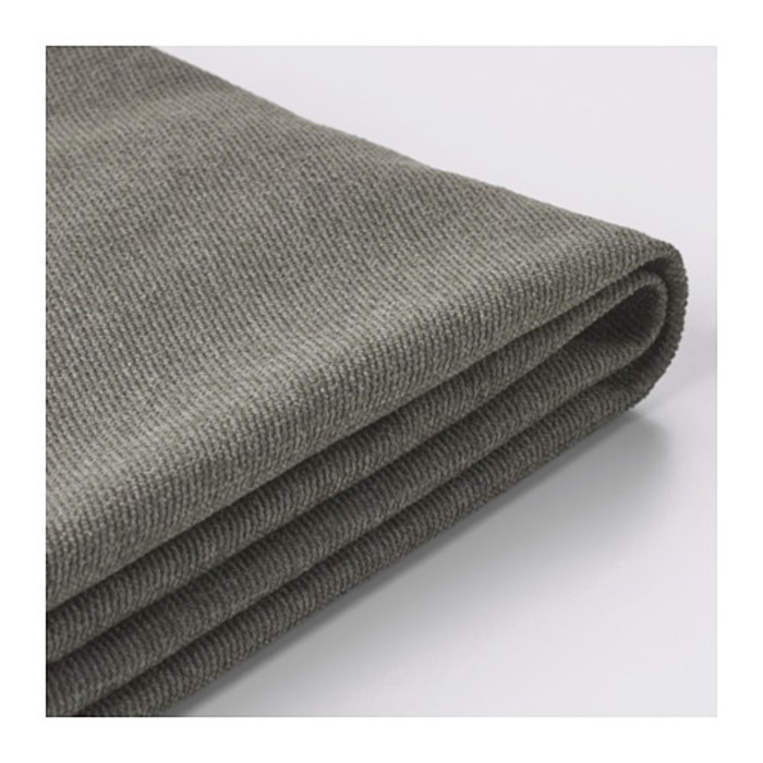 Чехол ВИЛАСУНД на диван-кровать с козеткой, цвет серо-зелёный