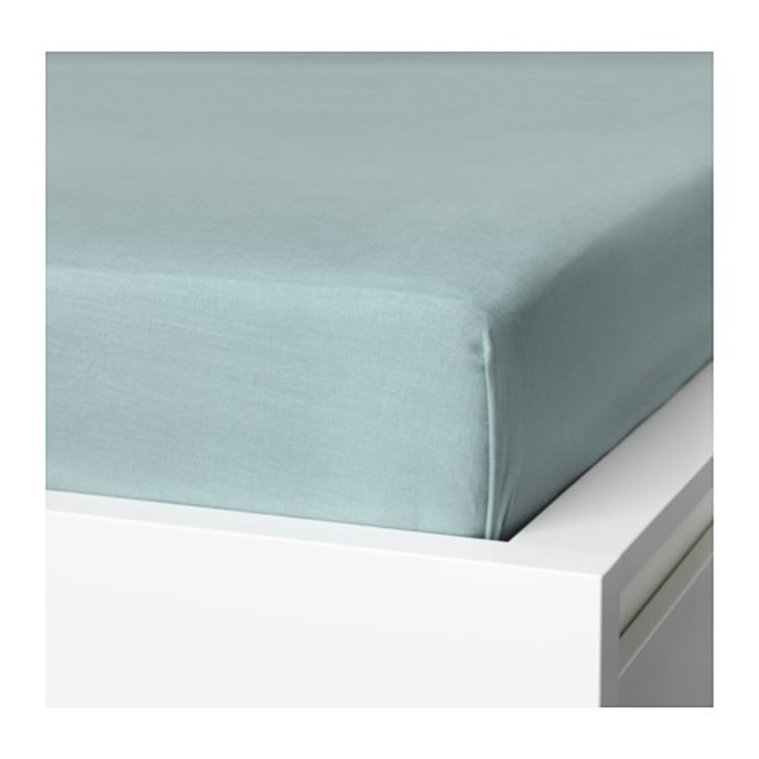 Простыня ПУДЕРВИВА, размер 150х260 см, цвет зелёный