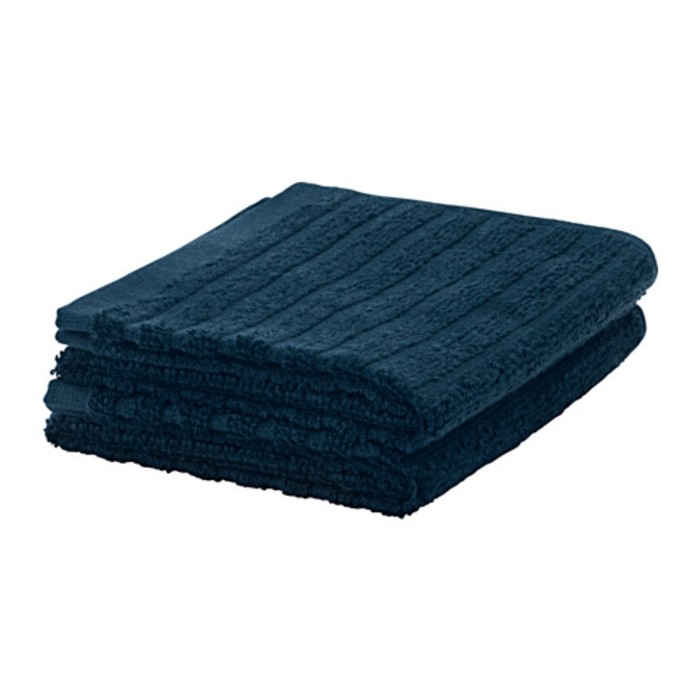Полотенце махровое ВОГШЁН, размер 30х50 см, цвет тёмно-синий