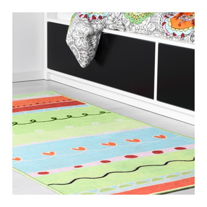 Ковёр ВЭНСКАПЛИГ, размер 80х160 см, разноцветный