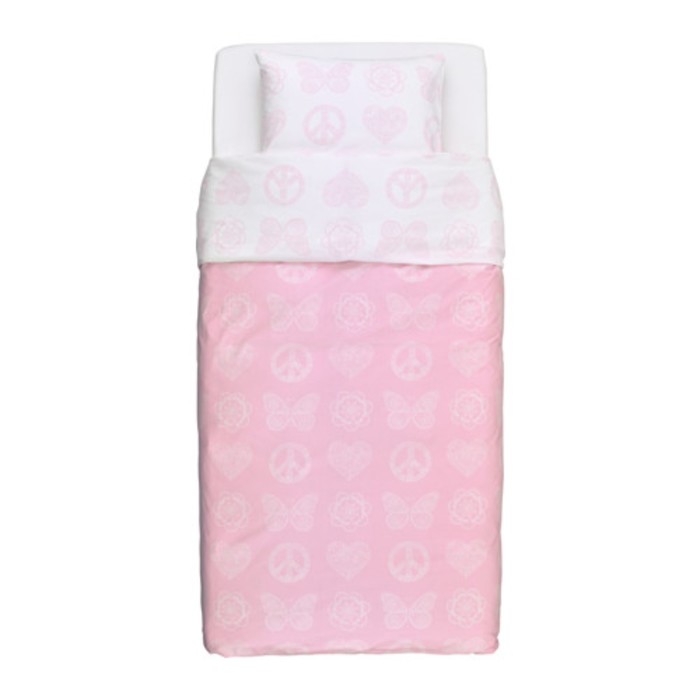 КПБ ВЭНСКАПЛИГ, размер 150х200 см, 50х70 см-1 шт., цвет розовый