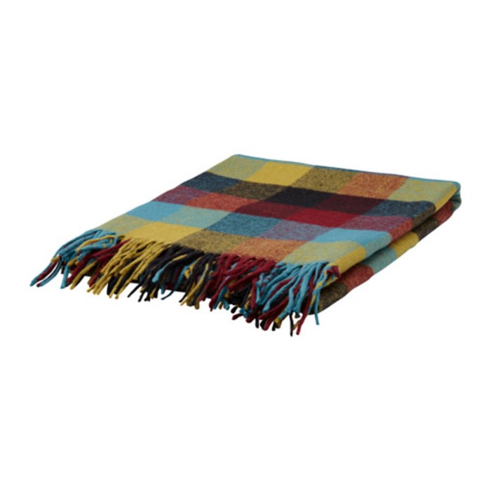 Плед ДАГНХИЛЬД, размер 150х200 см, красная клетка