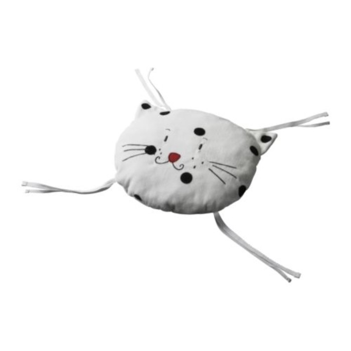 Подушка на стул ФАБЛЕР, размер 30х30 см, цвет серый