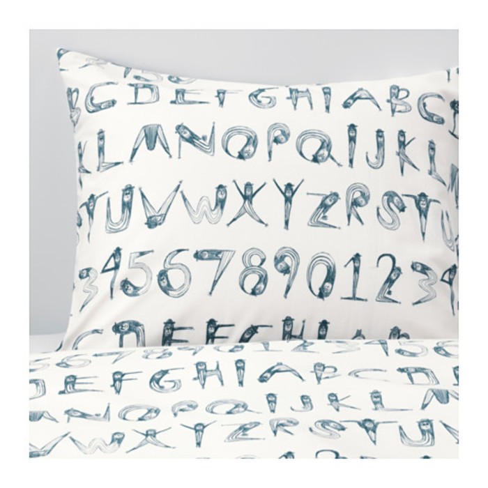 КПб ЛАТТО, размер 150х200 см, 50х70 см-1 шт., цвет тёмно-зелёный/синий