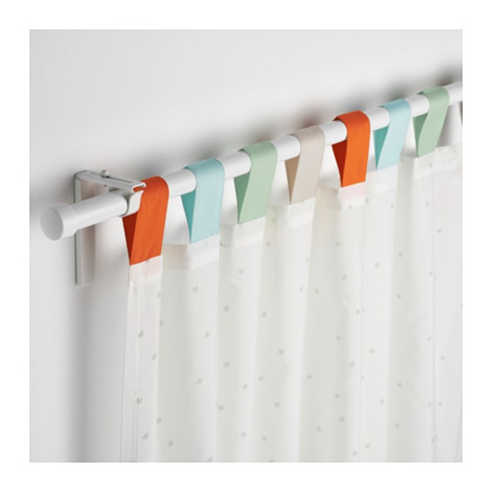 Гардины в детскую ХИММЕЛЬСК, размер 120х300 см-2 шт., цвет серый