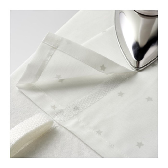 Гардины в детскую ХИММЕЛЬСК, размер 120х300 см-2 шт., цвет серый