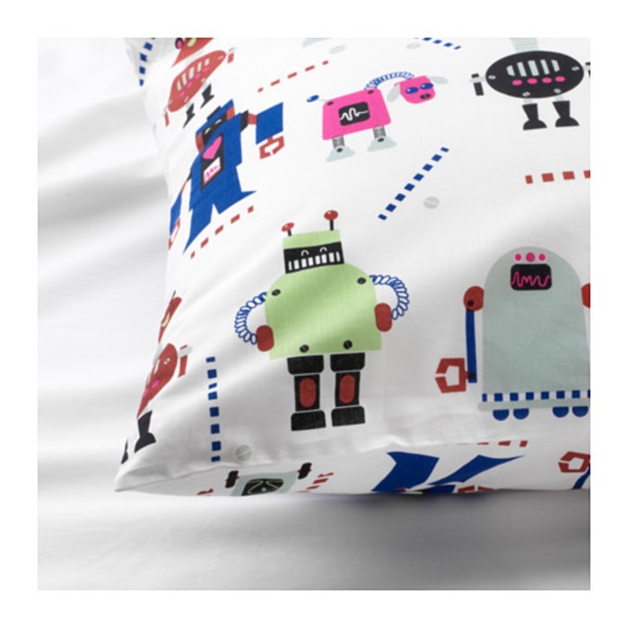 КПб ЛАТТО, размер 150х200 см, 50х70 см-1 шт., принт роботы