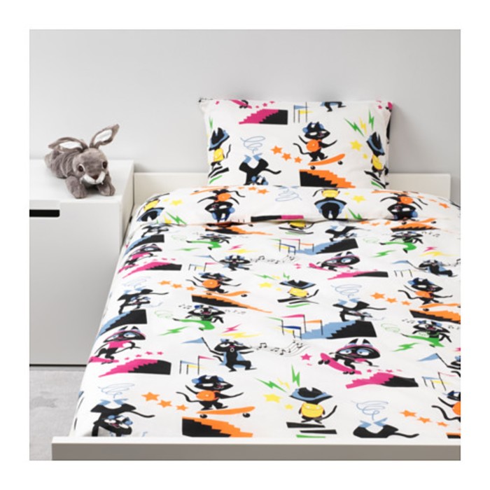 КПб ЛАТТО, размер 150х200 см, 50х70 см-1 шт., принт коты