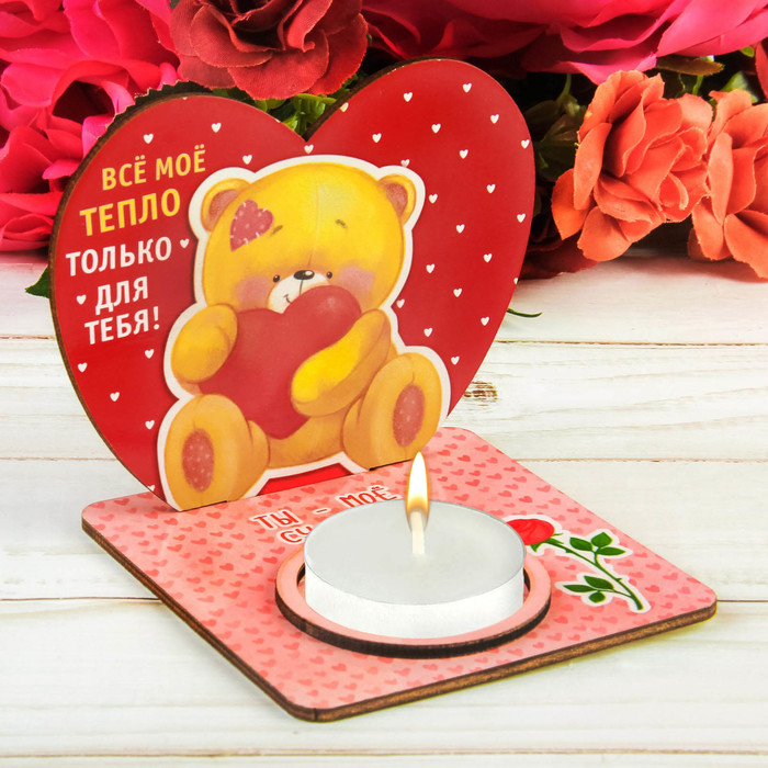 Подсвечник "Мишка"