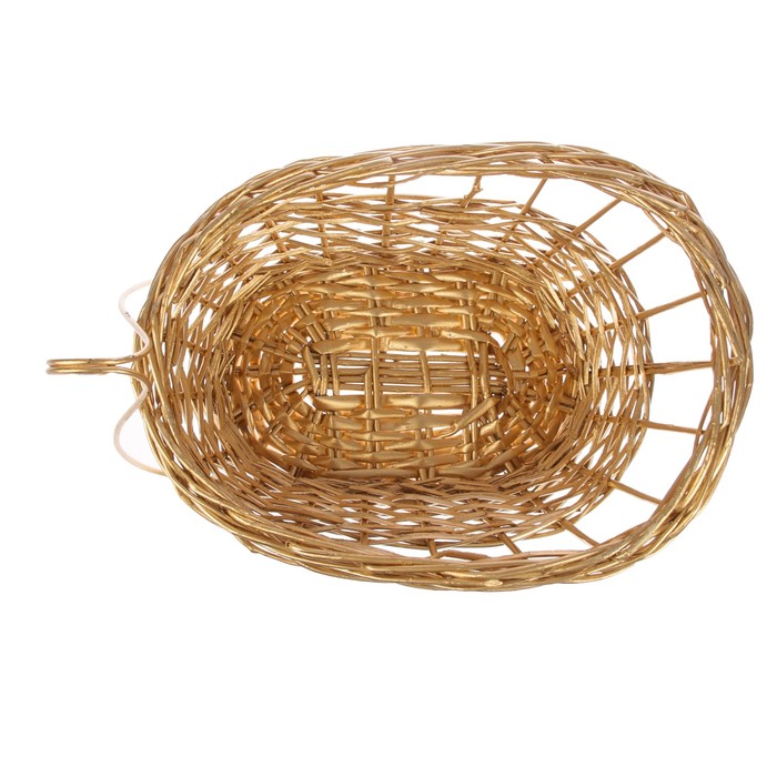 Кашпо «Сани», 34×26×14/10/21 см, лоза