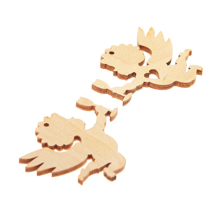 Мини-набор "С любовью № 3" 5 см, фанера 3 мм