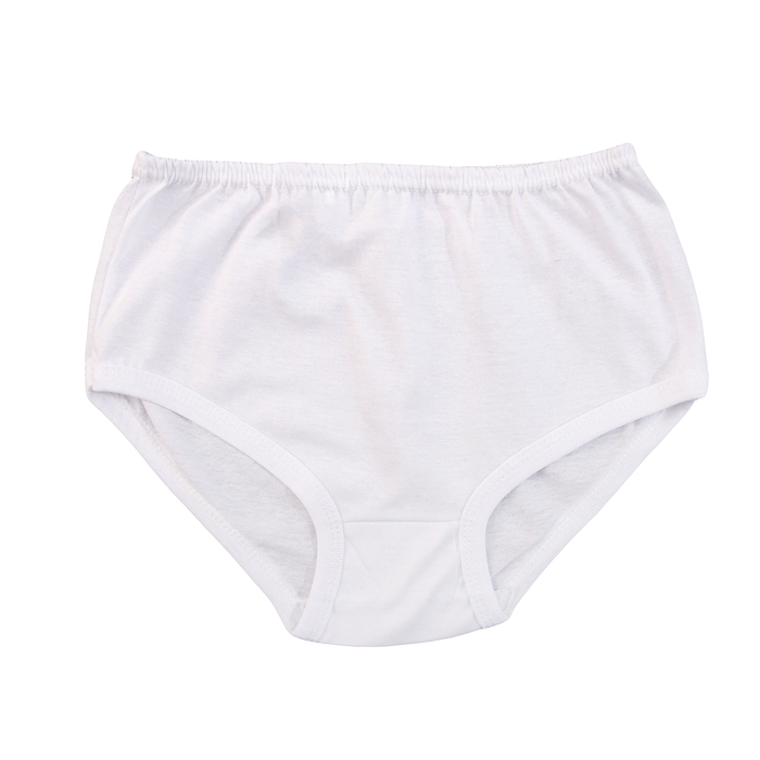 Трусы женские слипы цвет белый, р-р 46