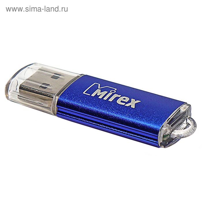 

Флешка Mirex UNIT AQUA, 4 Гб, USB2.0, чт до 25 Мб/с, зап до 15 Мб/с, синяя