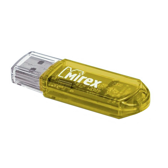 USB-флешка 8 Gb Mirex ELF YELLOW, желтая