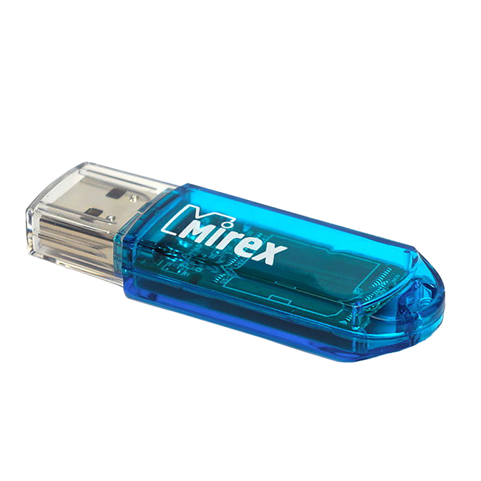 USB-флешка 16 Gb Mirex ELF BLUE, синяя