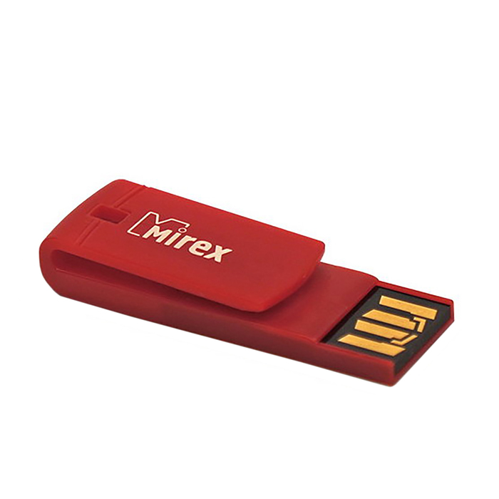 USB-флешка 16 Gb Mirex HOST RED, красная