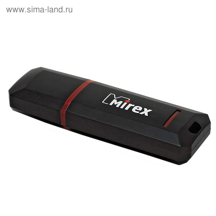 

Флешка Mirex KNIGHT BLACK, 32 Гб, USB2.0, чт до 25 Мб/с, зап до 15 Мб/с, черная