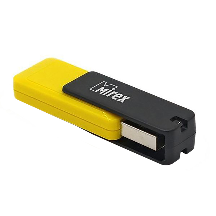 USB-флешка 32 Gb Mirex CITY YELLOW, желтая