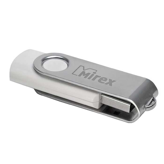 купить USB-флешка 32 Gb Mirex SWIVEL WHITE, белая