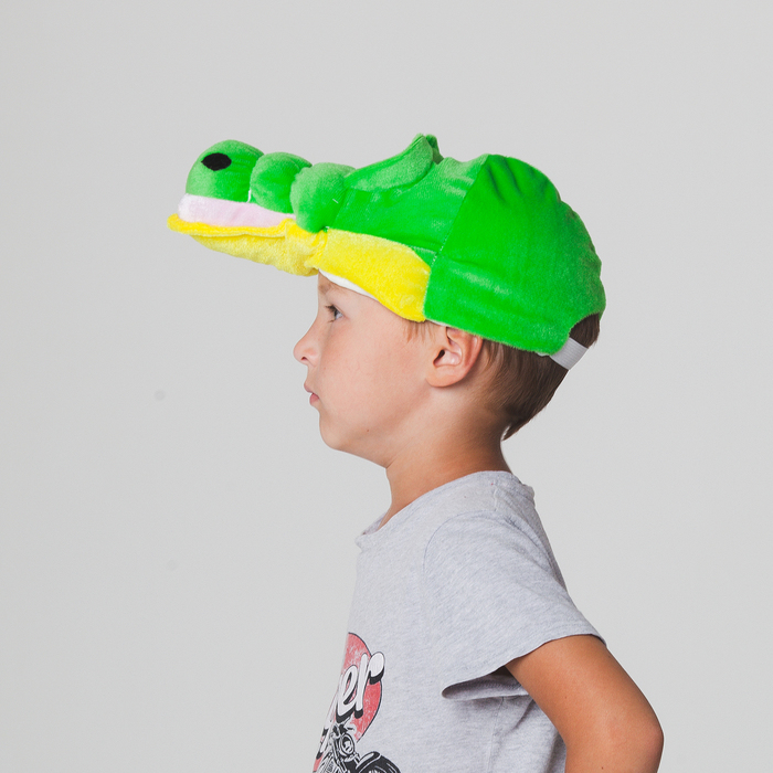 Карнавальная Шапка Крокодил размер 54-57