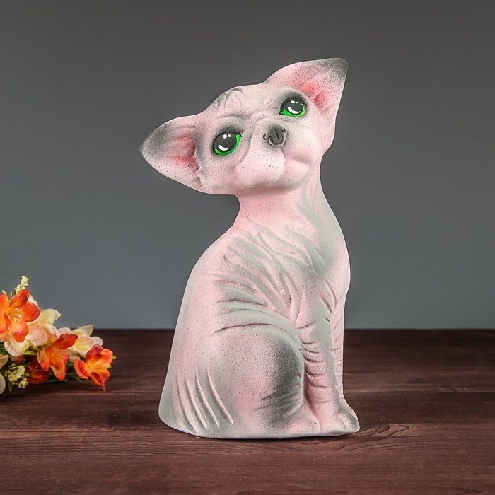 Копилка "Кошка сфинкс" 28х15см