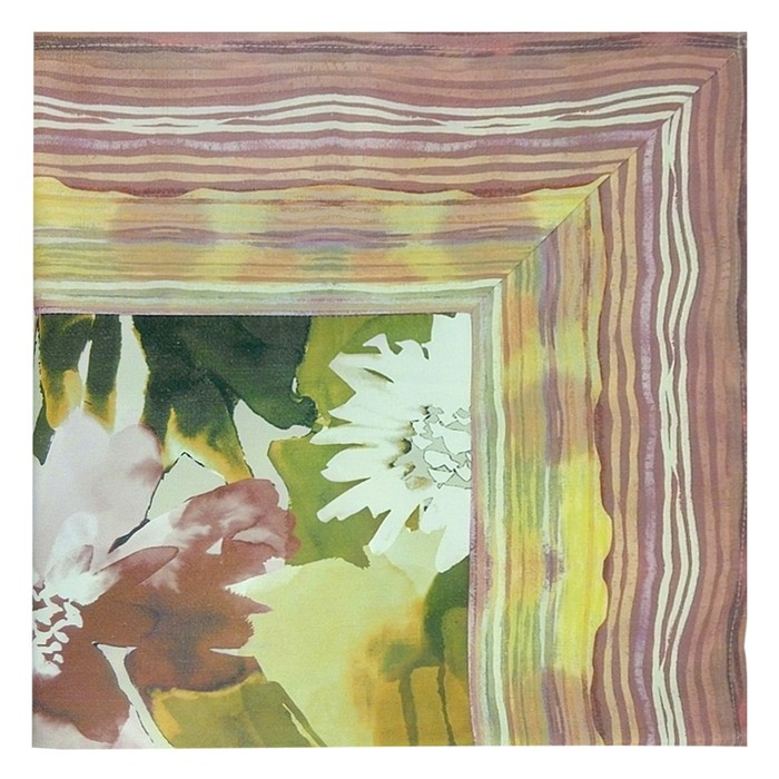 Скатерть с кантом "Фантазия экспромт", размер 170х170 см