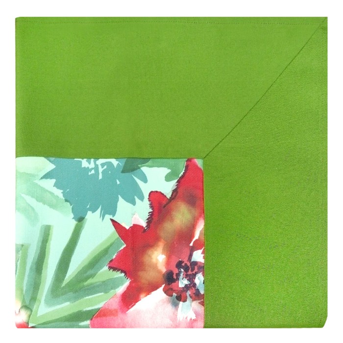 Скатерть с кантом "Камелия", размер 170х170 см