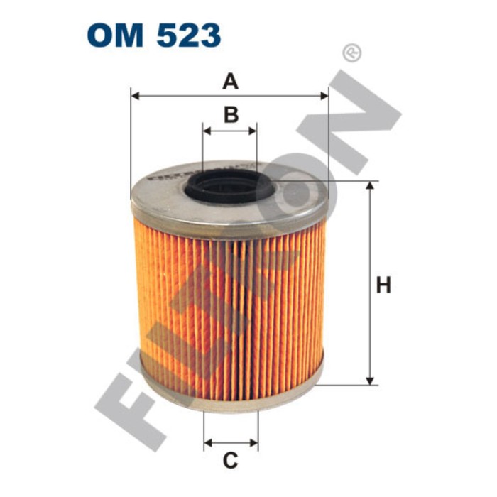 Фильтр масляный FILTRON OM523