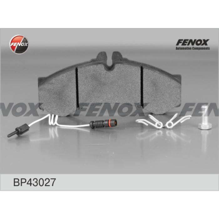 Колодки тормозные Fenox BP43027