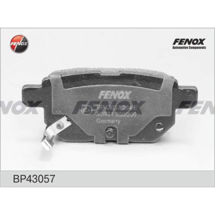Колодки тормозные Fenox BP43057