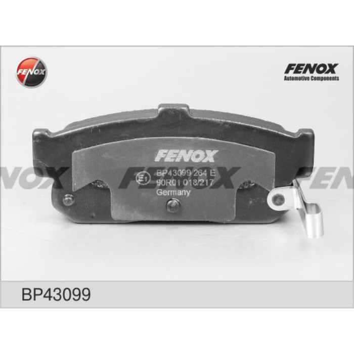 Колодки тормозные Fenox BP43099
