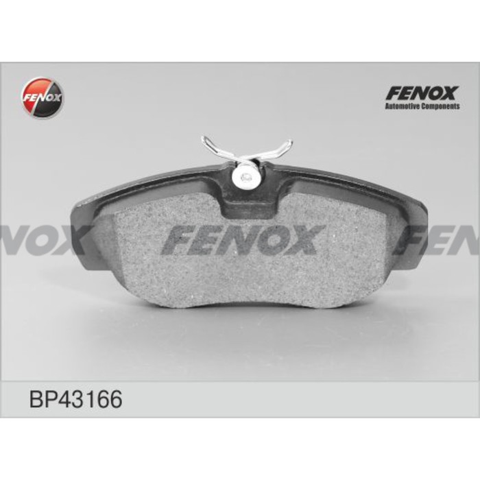 Колодки тормозные Fenox BP43166