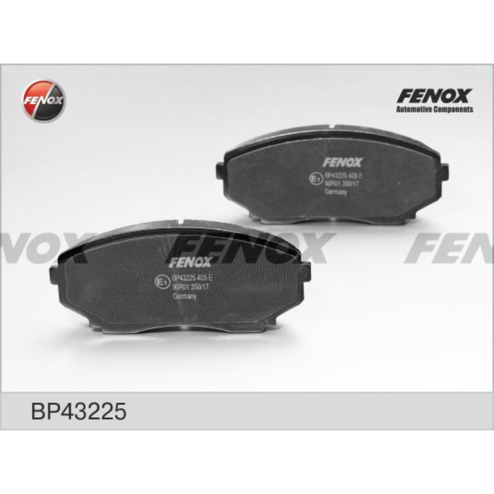 Колодки тормозные Fenox BP43225