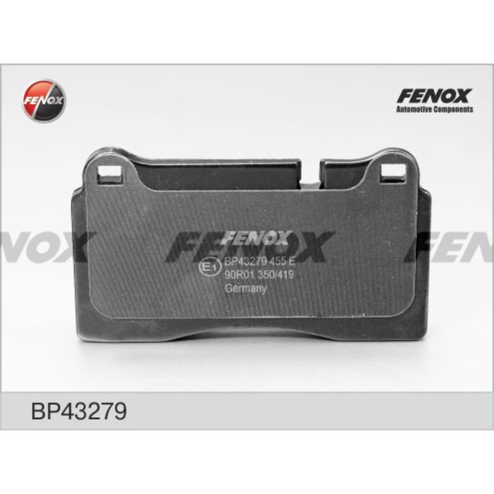 Колодки тормозные Fenox BP43279