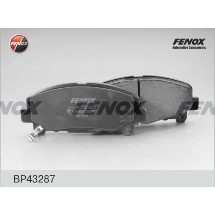 Колодки тормозные Fenox BP43287