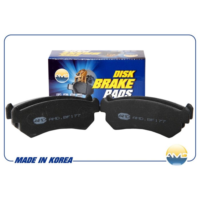 Колодки тормозные AMD AMDBF177