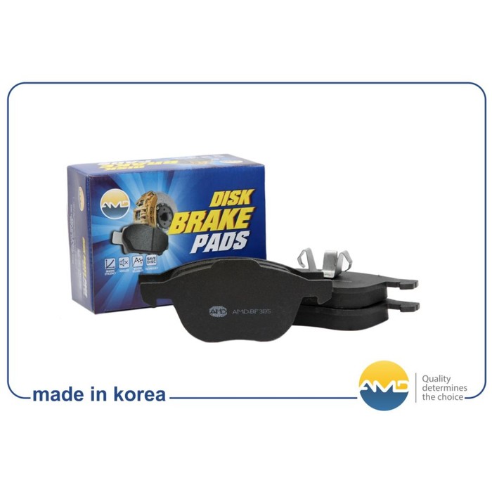 Колодки тормозные AMD AMDBF385