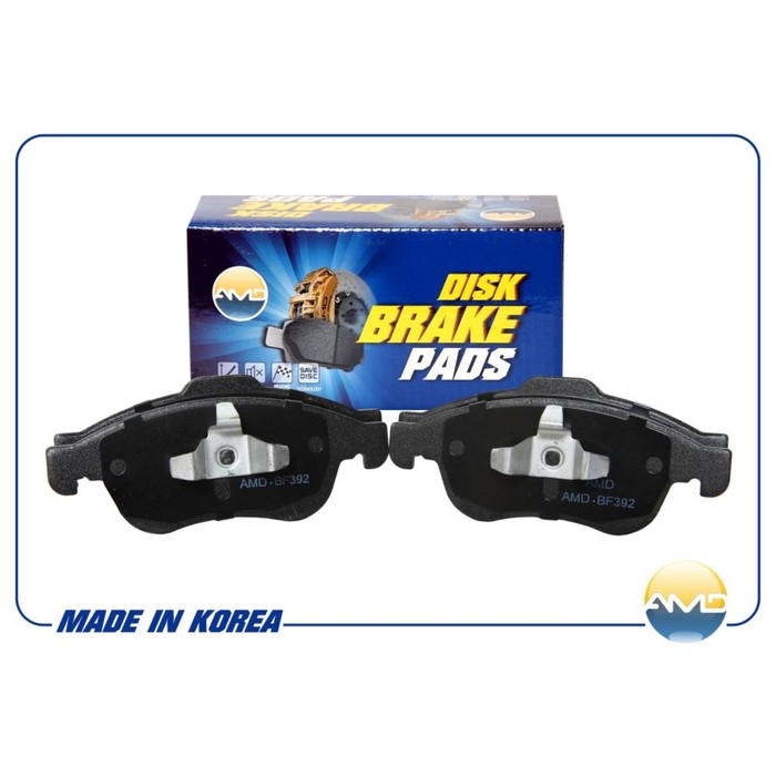 Колодки тормозные AMD AMDBF392