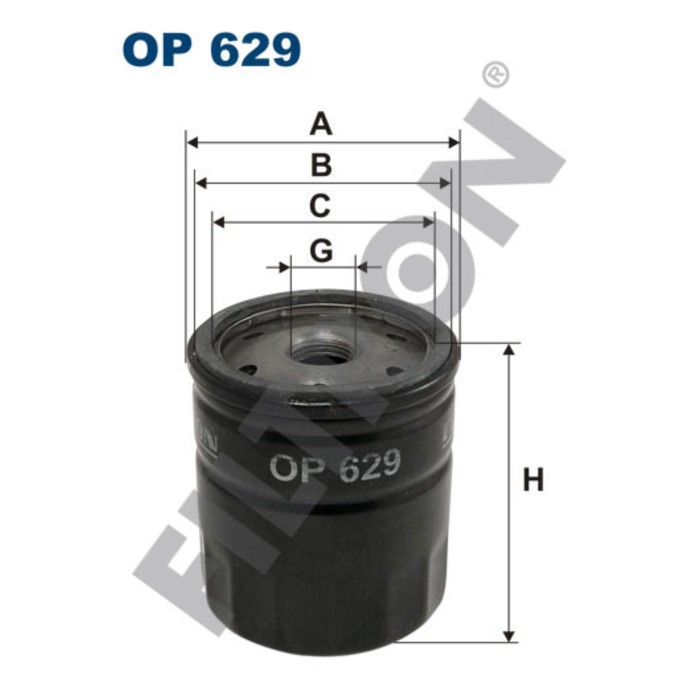 Фильтр масляный FILTRON OP629